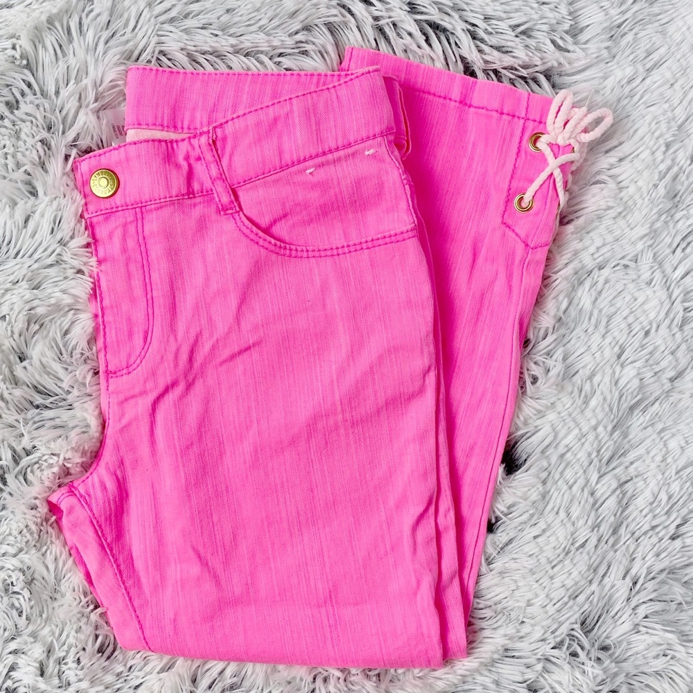 NEW Gymboree Neon Pink Capri 8 Plus
